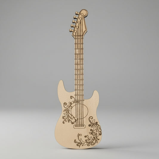 Guitarras decorativas porta-púas