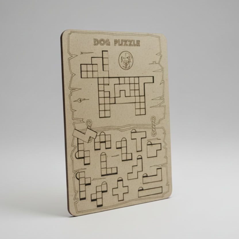 Puzle de perro - Tetris