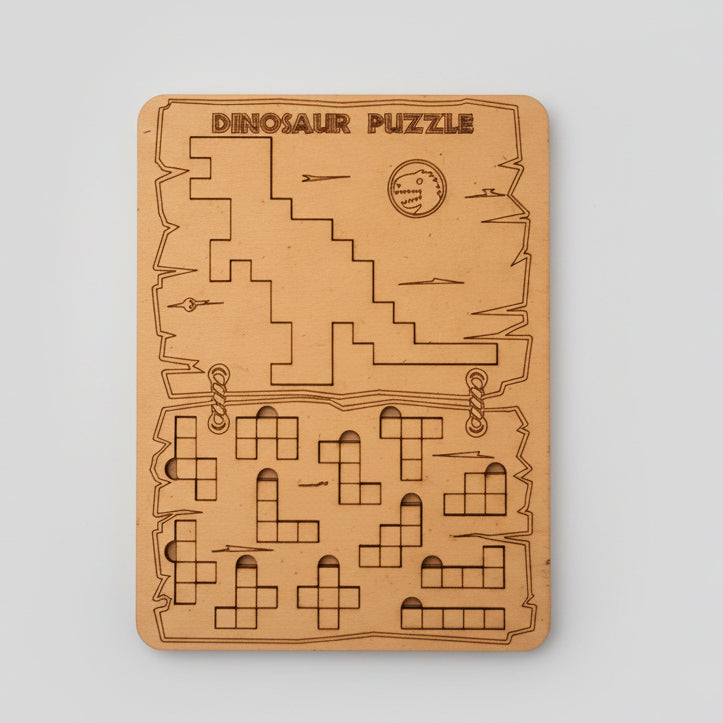 Puzle de dinosaurio - Tetris