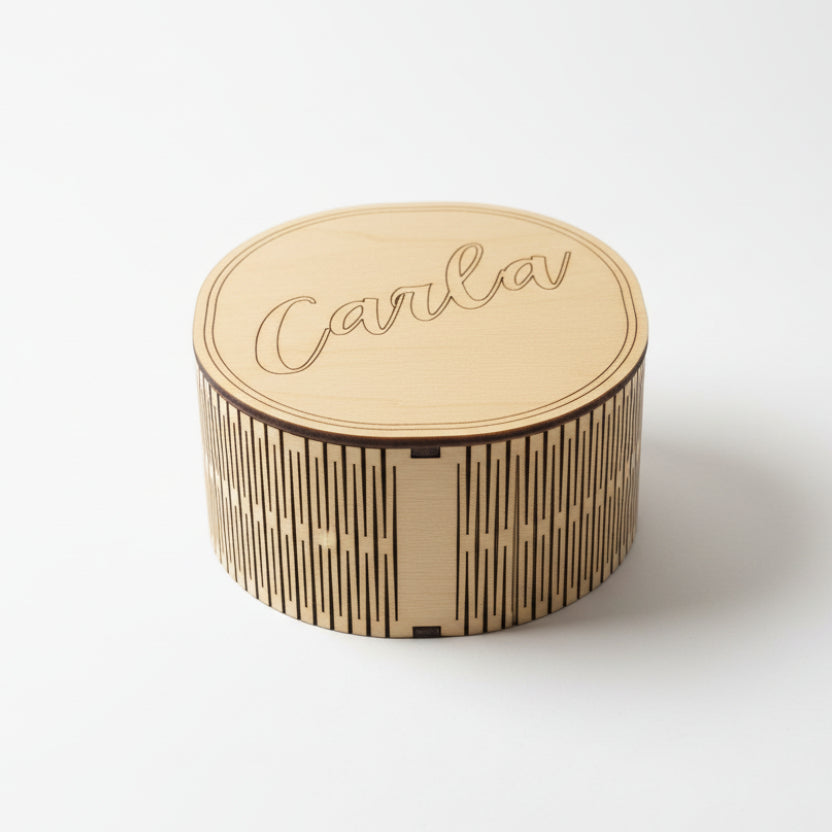 Caja redonda - Personalizable