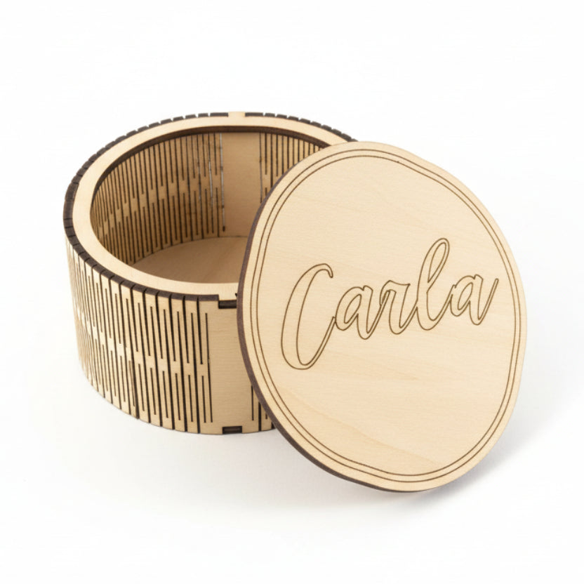 Caja redonda - Personalizable