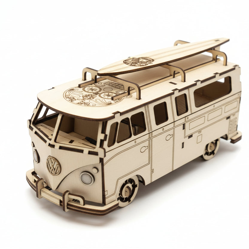 Furgoneta Volkswagen Van surfistas - Personalizable