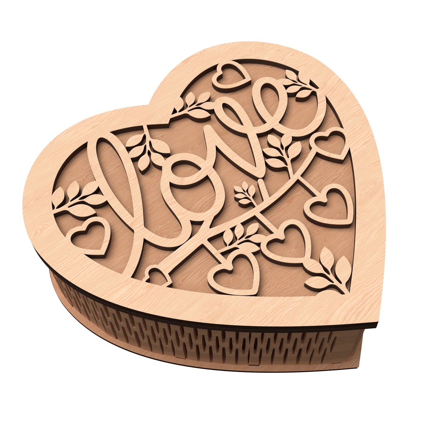 Cajas con forma de Corazón - San Valentín