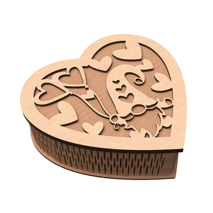 Cajas con forma de Corazón - San Valentín