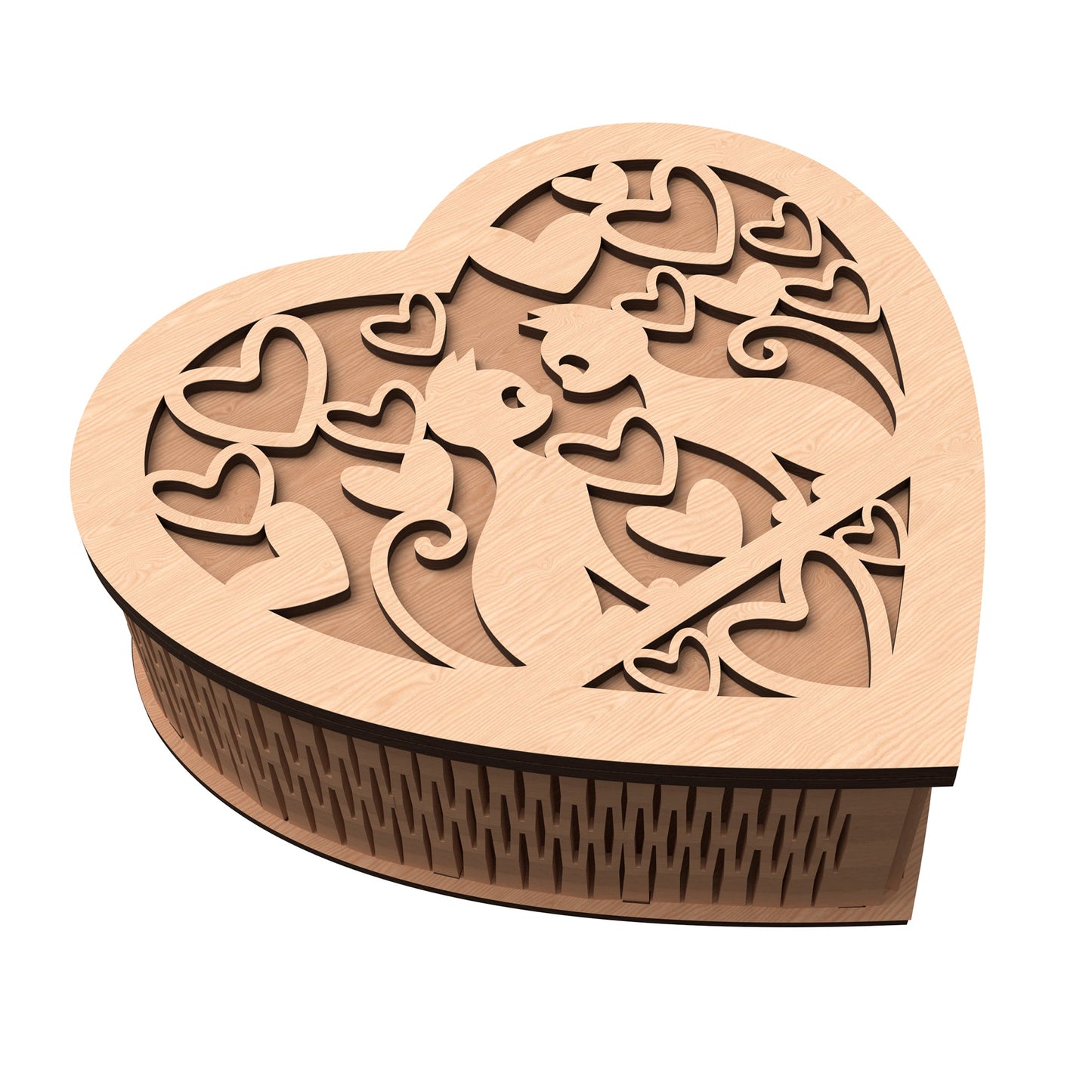 Cajas con forma de Corazón - San Valentín
