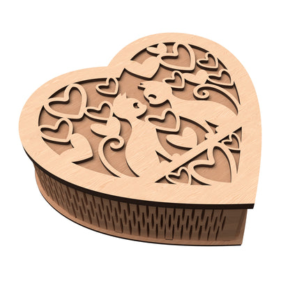 Cajas con forma de Corazón - San Valentín