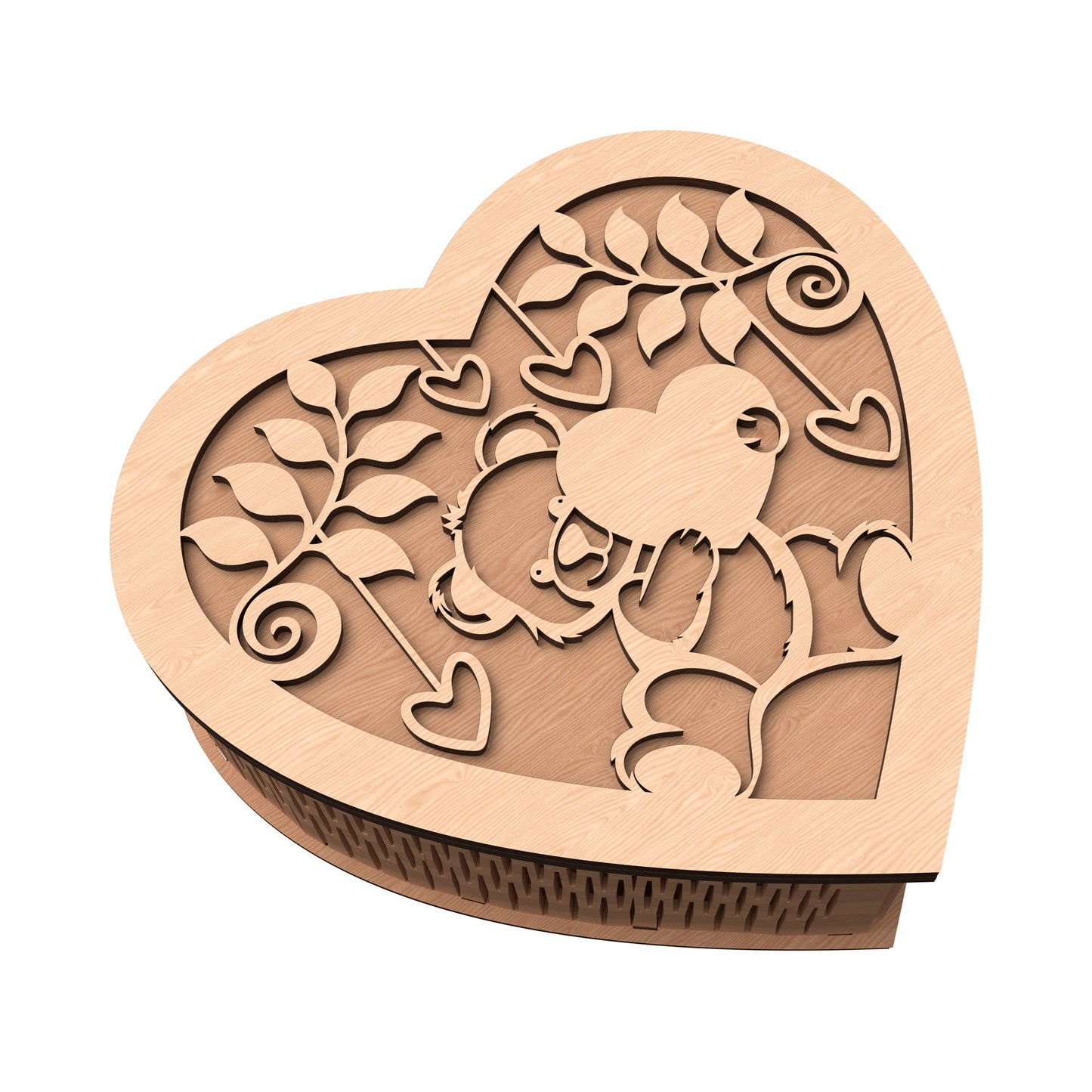 Cajas con forma de Corazón - San Valentín