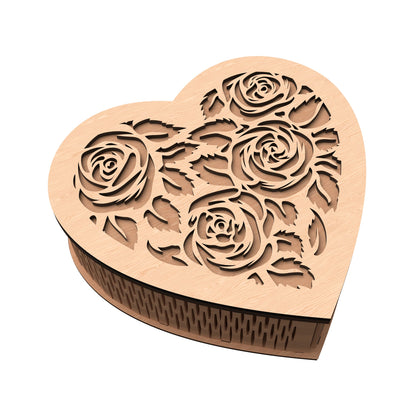 Cajas con forma de Corazón - San Valentín