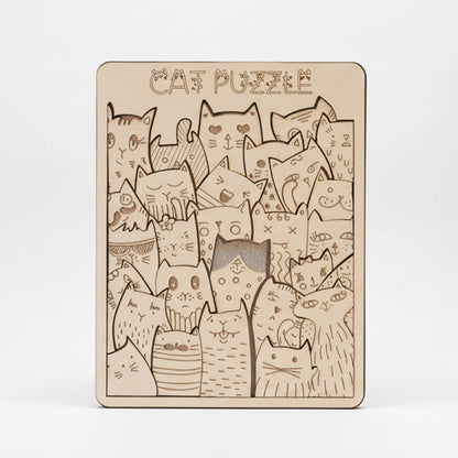 Puzles 2D - Gatos - Modelo 2