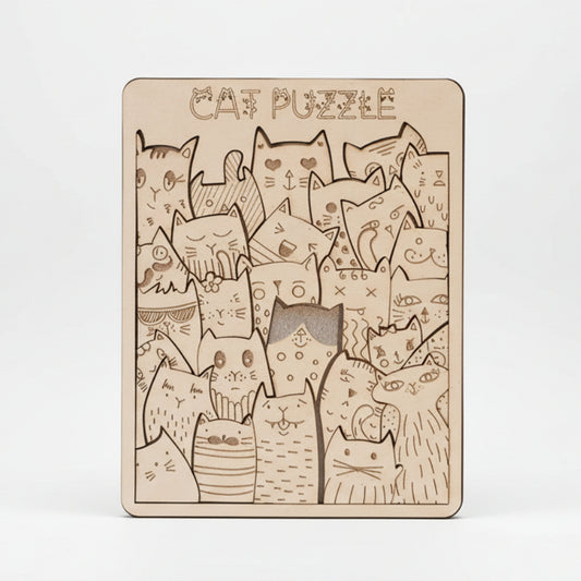 Puzles 2D - Gatos - Modelo 2