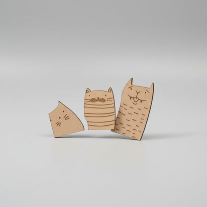 Puzles 2D - Gatos - Modelo 2