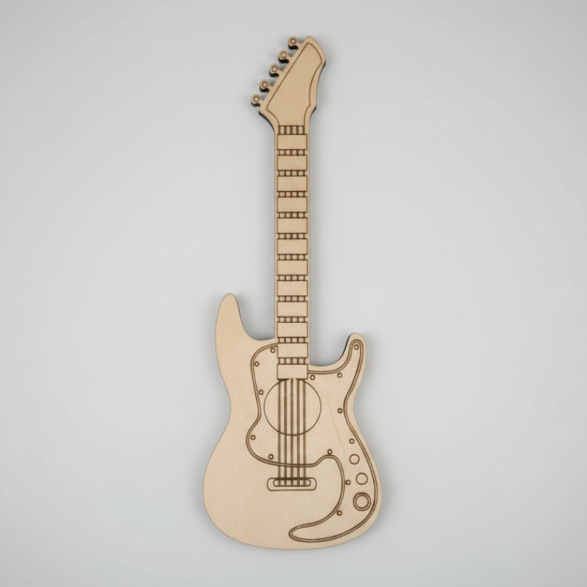 Guitarras decorativas porta-púas