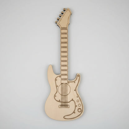 Guitarras decorativas porta-púas
