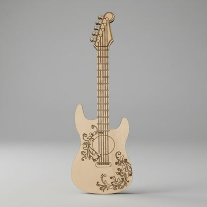 Guitarras decorativas porta-púas