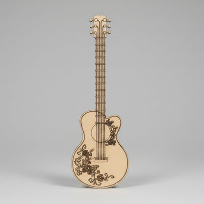 Guitarras decorativas porta-púas
