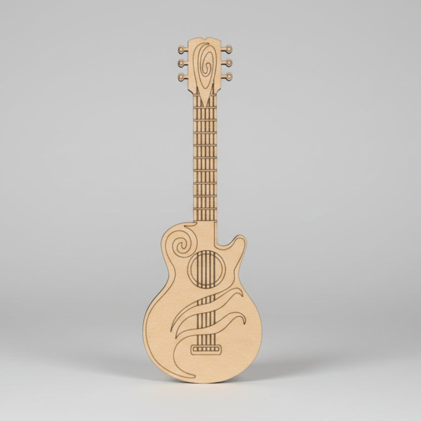 Guitarras decorativas porta-púas