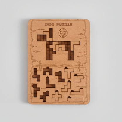 Puzle de perro - Tetris