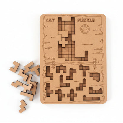 Puzle de gato - Tetris