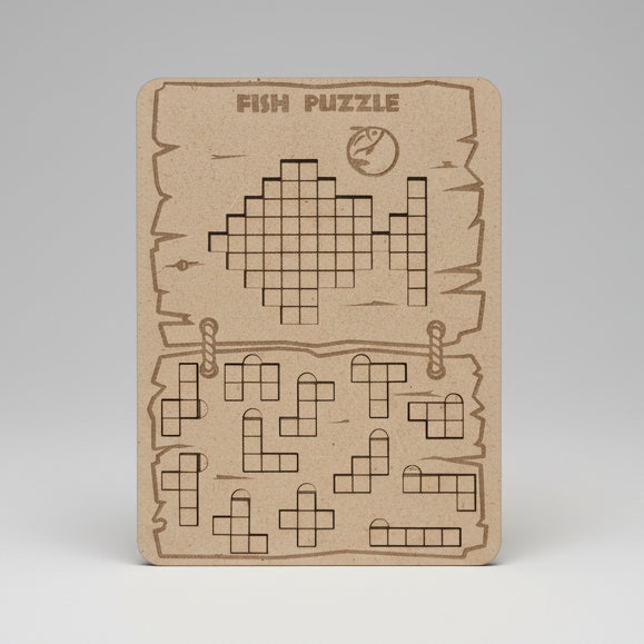 Puzle de pez- Tetris