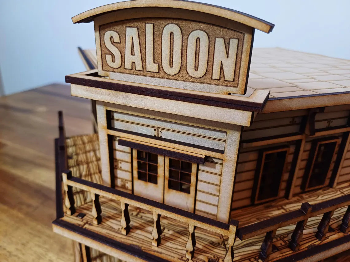 Saloon del viejo oeste