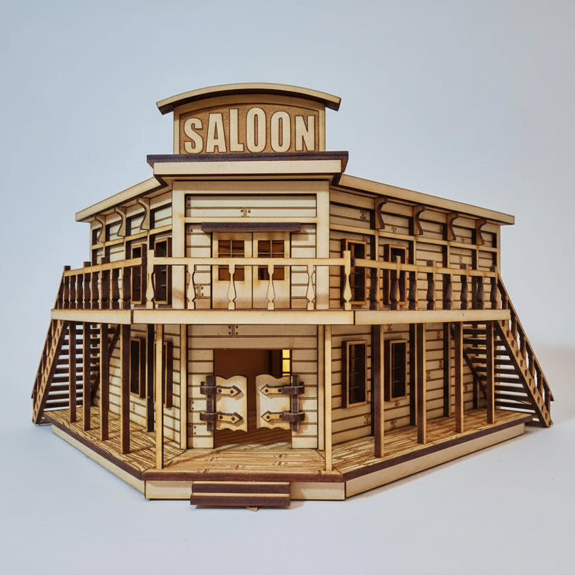 Saloon del viejo oeste